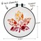 Bucilla Stamped Embroidery Kit W/6" Plastic Hoop-Autumn Foliage